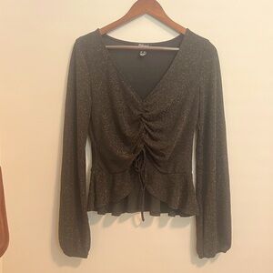 Gold Sparkle Blouse